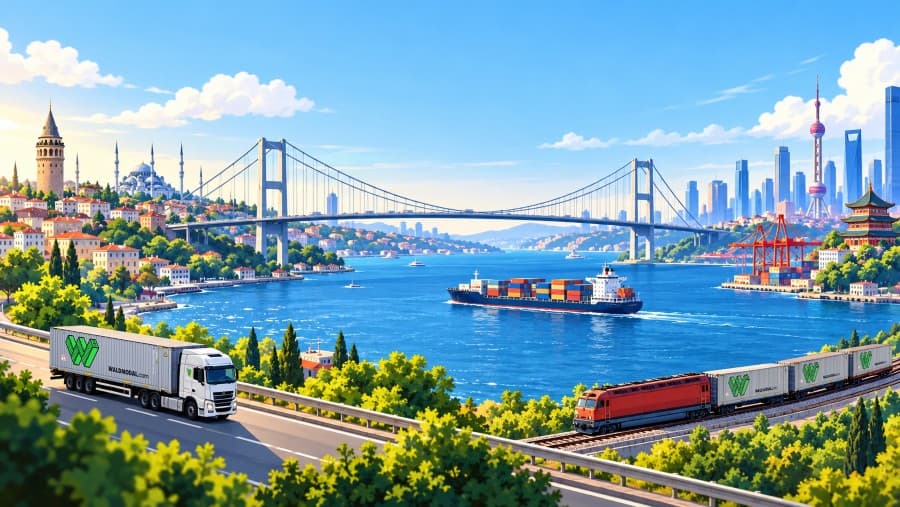 Uzak Doğu ve Avrupa Arasında Köprü: Türkiye ve Yeni İpek Yolu'ndaki Stratejik Konumu